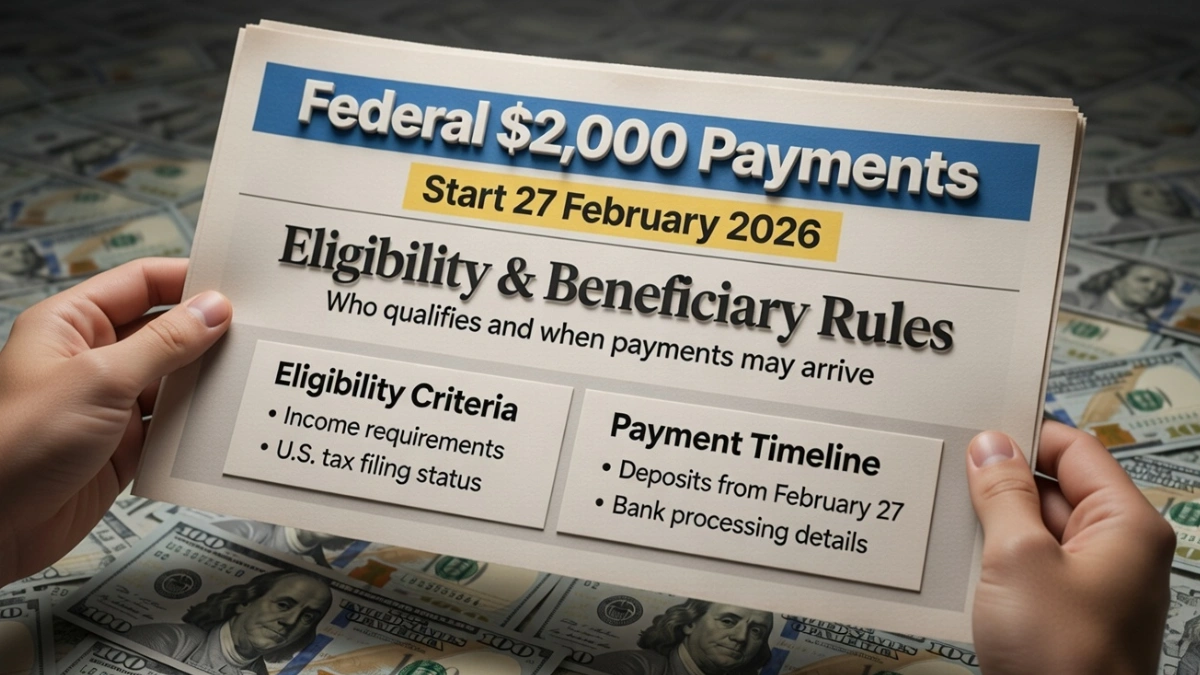 $2,000 Federal Payment 2026