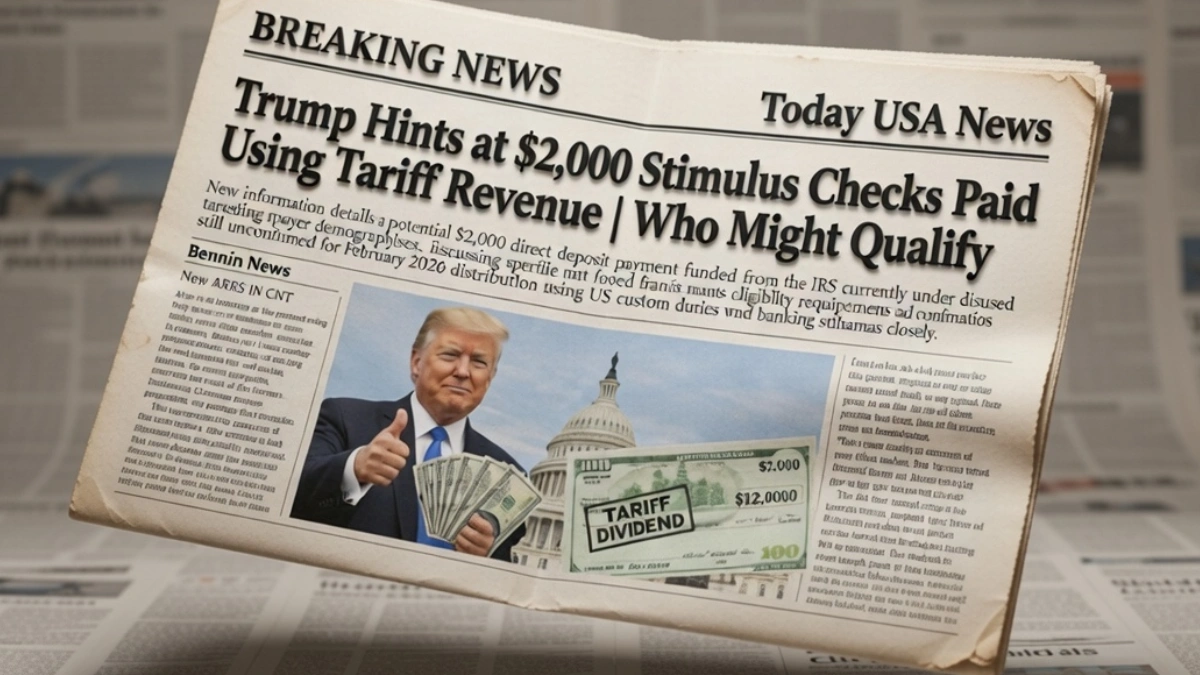 Stimulus Check Update 2026