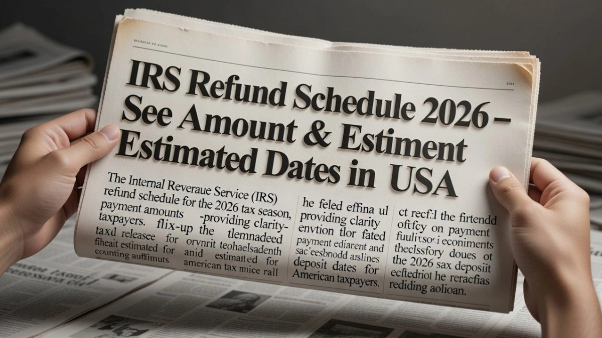 Tax refund 2026
